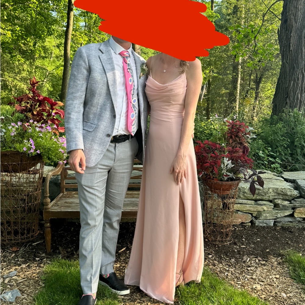 Revelry Ember Chiffon Dress